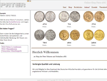 Tablet Screenshot of pater.de